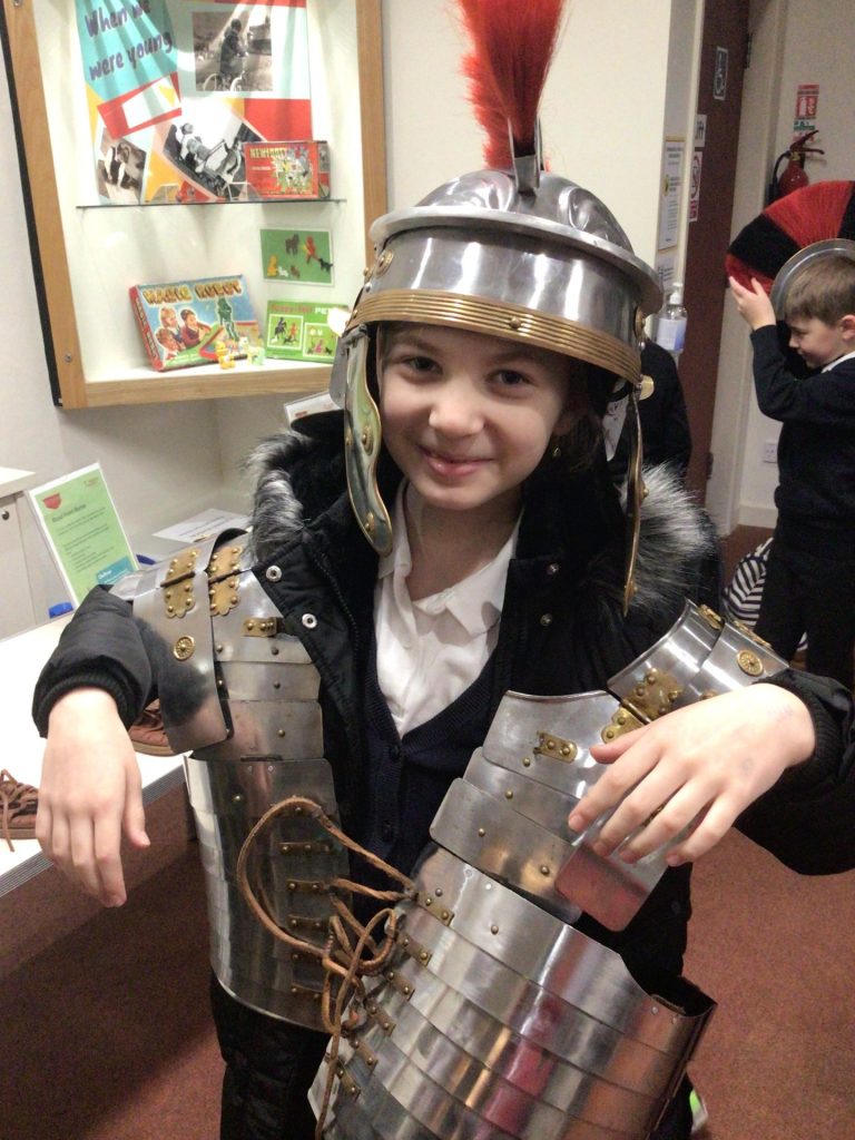 Year 3 and 4 visit Tiverton Museum