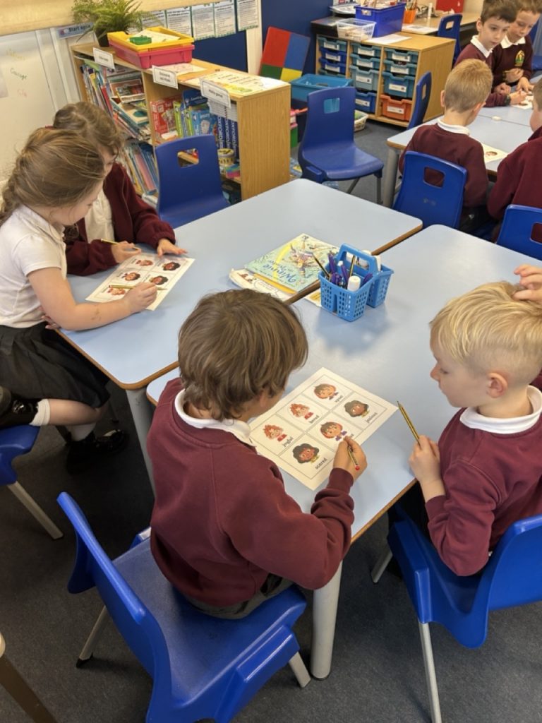Emotions Bingo at Kenn C of E Primary School