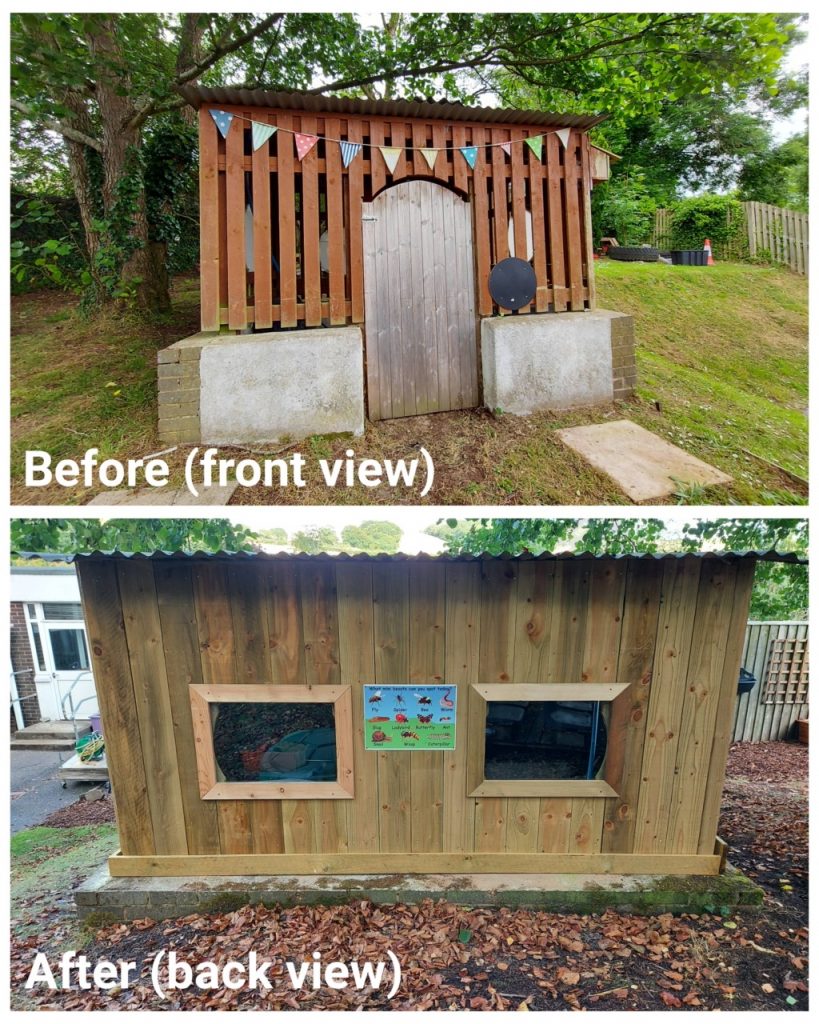 Kenn PTFA Transform EYFS outdoor learning space